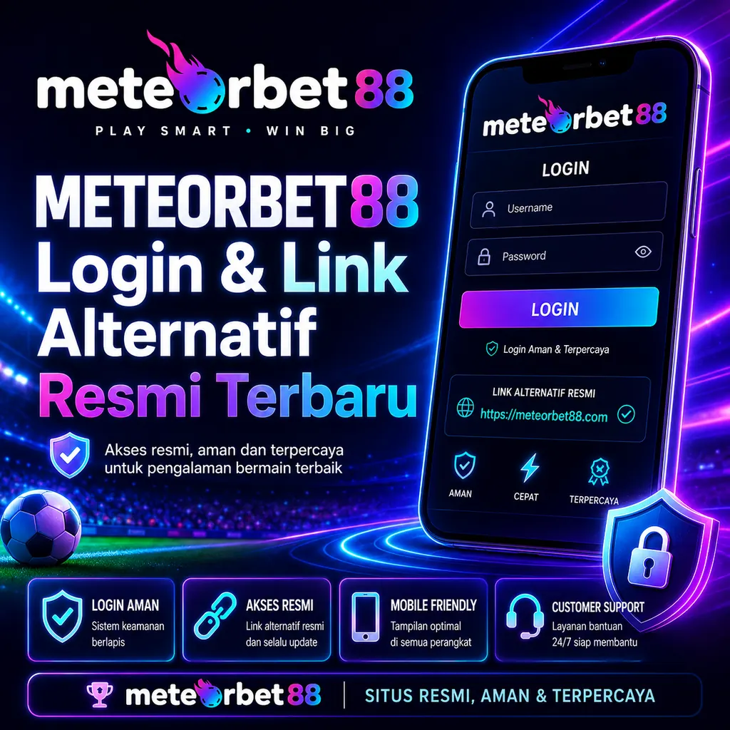 METEORBET88 Login dan Link Alternatif Resmi